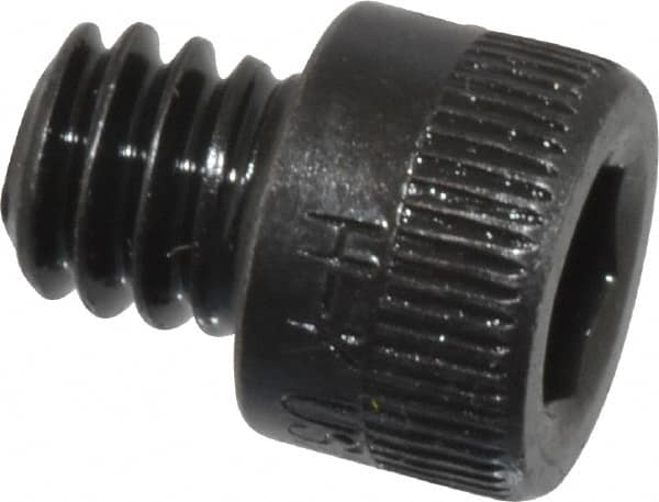 Holo-Krome - 1/4-20 UNC Hex Socket Drive, Socket Cap Screw - Alloy Steel, Black Oxide Finish, Fully Threaded, 1/4" Length Under Head - Benchmark Tooling