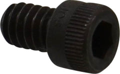 Holo-Krome - 1/4-20 UNC Hex Socket Drive, Socket Cap Screw - Alloy Steel, Black Oxide Finish, Fully Threaded, 3/8" Length Under Head - Benchmark Tooling