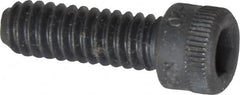Holo-Krome - 1/4-20 UNC Hex Socket Drive, Socket Cap Screw - Alloy Steel, Black Oxide Finish, Fully Threaded, 3/4" Length Under Head - Benchmark Tooling