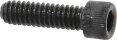 Holo-Krome - 1/4-20 UNC Hex Socket Drive, Socket Cap Screw - Alloy Steel, Black Oxide Finish, Fully Threaded, 7/8" Length Under Head - Benchmark Tooling