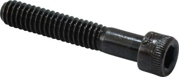 Holo-Krome - 1/4-20 UNC Hex Socket Drive, Socket Cap Screw - Alloy Steel, Black Oxide Finish, Partially Threaded, 1-1/2" Length Under Head - Benchmark Tooling