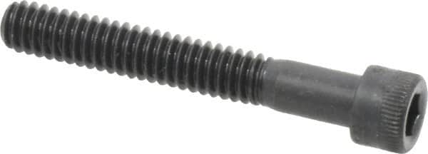 Holo-Krome - 1/4-20 UNC Hex Socket Drive, Socket Cap Screw - Alloy Steel, Black Oxide Finish, Partially Threaded, 1-3/4" Length Under Head - Benchmark Tooling