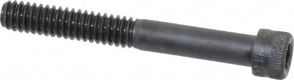 Holo-Krome - 1/4-20 UNC Hex Socket Drive, Socket Cap Screw - Alloy Steel, Black Oxide Finish, Partially Threaded, 2" Length Under Head - Benchmark Tooling
