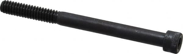 Holo-Krome - 1/4-20 UNC Hex Socket Drive, Socket Cap Screw - Alloy Steel, Black Oxide Finish, Partially Threaded, 3" Length Under Head - Benchmark Tooling