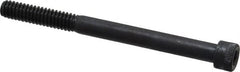 Holo-Krome - 1/4-20 UNC Hex Socket Drive, Socket Cap Screw - Alloy Steel, Black Oxide Finish, Partially Threaded, 3" Length Under Head - Benchmark Tooling