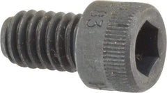 Holo-Krome - 5/16-18 UNC Hex Socket Drive, Socket Cap Screw - Alloy Steel, Black Oxide Finish, Fully Threaded, 1/2" Length Under Head - Benchmark Tooling