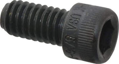 Holo-Krome - 5/16-18 UNC Hex Socket Drive, Socket Cap Screw - Alloy Steel, Black Oxide Finish, Fully Threaded, 5/8" Length Under Head - Benchmark Tooling