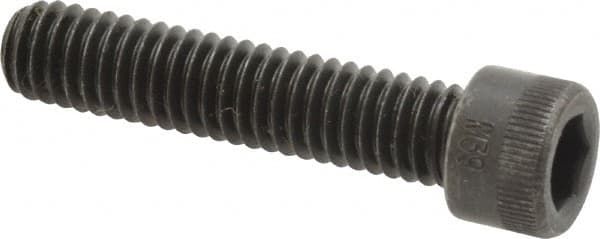 Holo-Krome - 5/16-18 UNC Hex Socket Drive, Socket Cap Screw - Alloy Steel, Black Oxide Finish, Fully Threaded, 1-1/2" Length Under Head - Benchmark Tooling