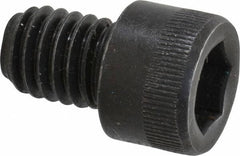 Holo-Krome - 3/8-16 UNC Hex Socket Drive, Socket Cap Screw - Alloy Steel, Black Oxide Finish, Fully Threaded, 1/2" Length Under Head - Benchmark Tooling