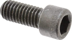 Holo-Krome - 3/8-16 UNC Hex Socket Drive, Socket Cap Screw - Alloy Steel, Black Oxide Finish, Fully Threaded, 7/8" Length Under Head - Benchmark Tooling