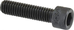 Holo-Krome - 3/8-16 UNC Hex Socket Drive, Socket Cap Screw - Alloy Steel, Black Oxide Finish, Fully Threaded, 1-1/2" Length Under Head - Benchmark Tooling