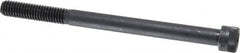 Holo-Krome - 3/8-16 UNC Hex Socket Drive, Socket Cap Screw - Alloy Steel, Black Oxide Finish, Partially Threaded, 5" Length Under Head - Benchmark Tooling