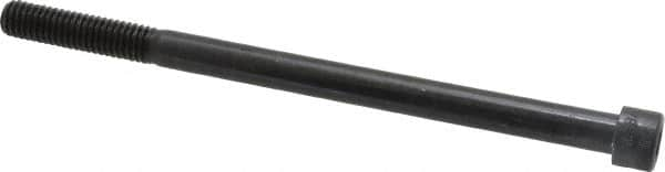 Holo-Krome - 3/8-16 UNC Hex Socket Drive, Socket Cap Screw - Alloy Steel, Black Oxide Finish, Partially Threaded, 6" Length Under Head - Benchmark Tooling