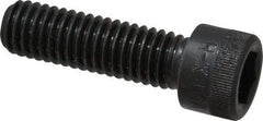 Holo-Krome - 7/16-14 UNC Hex Socket Drive, Socket Cap Screw - Alloy Steel, Black Oxide Finish, Fully Threaded, 1-1/2" Length Under Head - Benchmark Tooling