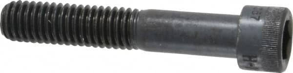 Holo-Krome - 7/16-14 UNC Hex Socket Drive, Socket Cap Screw - Alloy Steel, Black Oxide Finish, Partially Threaded, 2-1/2" Length Under Head - Benchmark Tooling