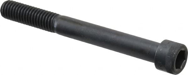 Holo-Krome - 7/16-14 UNC Hex Socket Drive, Socket Cap Screw - Alloy Steel, Black Oxide Finish, Partially Threaded, 4" Length Under Head - Benchmark Tooling