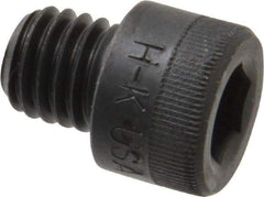 Holo-Krome - 1/2-13 UNC Hex Socket Drive, Socket Cap Screw - Alloy Steel, Black Oxide Finish, Fully Threaded, 1/2" Length Under Head - Benchmark Tooling