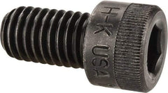 Holo-Krome - 1/2-13 UNC Hex Socket Drive, Socket Cap Screw - Alloy Steel, Black Oxide Finish, Fully Threaded, 7/8" Length Under Head - Benchmark Tooling