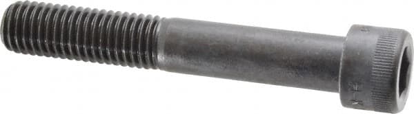 Holo-Krome - 5/8-11 UNC Hex Socket Drive, Socket Cap Screw - Alloy Steel, Black Oxide Finish, Partially Threaded, 4" Length Under Head - Benchmark Tooling