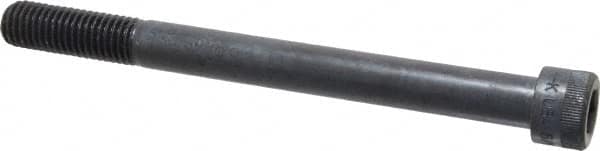Holo-Krome - 5/8-11 UNC Hex Socket Drive, Socket Cap Screw - Alloy Steel, Black Oxide Finish, Partially Threaded, 7" Length Under Head - Benchmark Tooling