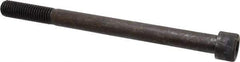 Holo-Krome - 5/8-11 UNC Hex Socket Drive, Socket Cap Screw - Alloy Steel, Black Oxide Finish, Partially Threaded, 8" Length Under Head - Benchmark Tooling