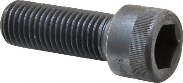 Holo-Krome - 7/8-9 UNC Hex Socket Drive, Socket Cap Screw - Alloy Steel, Black Oxide Finish, Fully Threaded, 2-1/2" Length Under Head - Benchmark Tooling