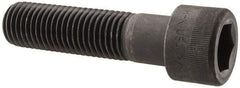 Holo-Krome - 7/8-9 UNC Hex Socket Drive, Socket Cap Screw - Alloy Steel, Black Oxide Finish, Partially Threaded, 3-1/2" Length Under Head - Benchmark Tooling