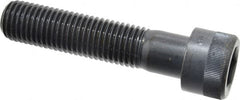 Holo-Krome - 7/8-9 UNC Hex Socket Drive, Socket Cap Screw - Alloy Steel, Black Oxide Finish, Partially Threaded, 4" Length Under Head - Benchmark Tooling