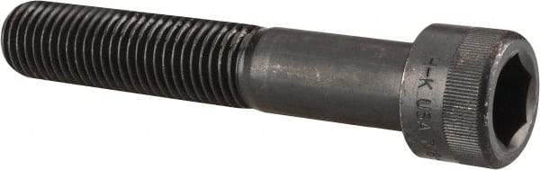Holo-Krome - 7/8-9 UNC Hex Socket Drive, Socket Cap Screw - Alloy Steel, Black Oxide Finish, Partially Threaded, 5" Length Under Head - Benchmark Tooling