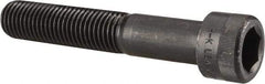 Holo-Krome - 7/8-9 UNC Hex Socket Drive, Socket Cap Screw - Alloy Steel, Black Oxide Finish, Partially Threaded, 5" Length Under Head - Benchmark Tooling