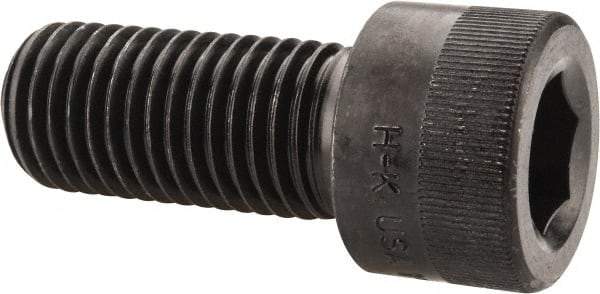 Holo-Krome - 1-8 UNC Hex Socket Drive, Socket Cap Screw - Alloy Steel, Black Oxide Finish, Fully Threaded, 2-1/4" Length Under Head - Benchmark Tooling