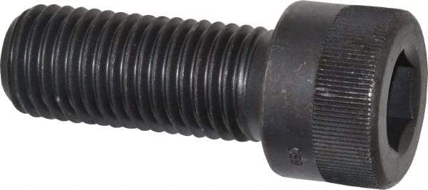 Holo-Krome - 1-8 UNC Hex Socket Drive, Socket Cap Screw - Alloy Steel, Black Oxide Finish, Fully Threaded, 2-1/2" Length Under Head - Benchmark Tooling