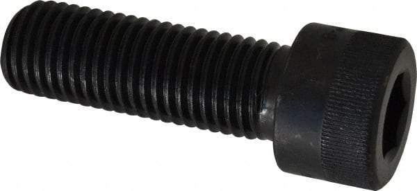 Holo-Krome - 1-8 UNC Hex Socket Drive, Socket Cap Screw - Alloy Steel, Black Oxide Finish, Fully Threaded, 3" Length Under Head - Benchmark Tooling