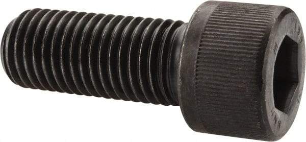 Holo-Krome - 1-8 UNC Hex Socket Drive, Socket Cap Screw - Alloy Steel, Black Oxide Finish, Fully Threaded, 3-1/4" Length Under Head - Benchmark Tooling