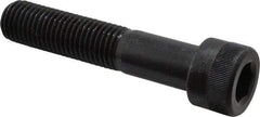 Holo-Krome - 1-8 UNC Hex Socket Drive, Socket Cap Screw - Alloy Steel, Black Oxide Finish, Partially Threaded, 5" Length Under Head - Benchmark Tooling