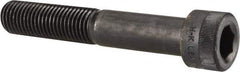 Holo-Krome - 1-8 UNC Hex Socket Drive, Socket Cap Screw - Alloy Steel, Black Oxide Finish, Partially Threaded, 6" Length Under Head - Benchmark Tooling