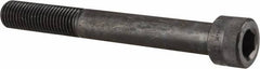 Holo-Krome - 1-8 UNC Hex Socket Drive, Socket Cap Screw - Alloy Steel, Black Oxide Finish, Partially Threaded, 8" Length Under Head - Benchmark Tooling