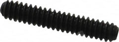 Holo-Krome - #6-32 UNC, 3/4" OAL, Cup Point Set Screw - Grade 8 Alloy Steel, 1/16" Key - Benchmark Tooling