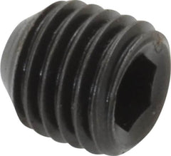 Holo-Krome - 5/16-24 UNF, 5/16" OAL, Cup Point Set Screw - Grade 8 Alloy Steel, 5/32" Key - Benchmark Tooling