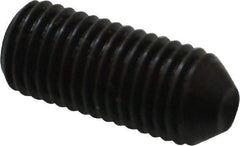 Holo-Krome - 5/16-24 UNF, 3/4" OAL, Cup Point Set Screw - Grade 8 Alloy Steel, 5/32" Key - Benchmark Tooling