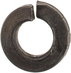 Value Collection - #2, 0.088" ID, 0.027" Thick Split Lock Washer - Grade 2 Spring Steel, Uncoated, 0.088" Min ID, 0.094" Max ID, 0.208" Max OD - Benchmark Tooling