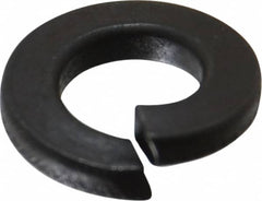 Value Collection - 1/4", 0.252" ID, 0.077" Thick Split Lock Washer - Grade 2 Spring Steel, Uncoated, 0.252" Min ID, 0.26" Max ID, 0.489" Max OD - Benchmark Tooling