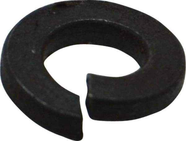 Value Collection - 5/16", 0.314" ID, 0.097" Thick Split Lock Washer - Grade 2 Spring Steel, Uncoated, 0.314" Min ID, 0.322" Max ID, 0.593" Max OD - Benchmark Tooling