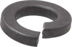 Value Collection - 3/8", 0.377" ID, 0.115" Thick Split Lock Washer - Grade 2 Spring Steel, Uncoated, 0.377" Min ID, 0.385" Max ID, 0.688" Max OD - Benchmark Tooling