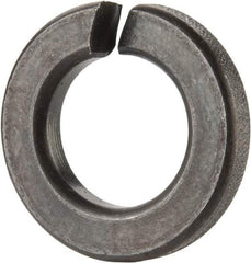 Value Collection - 7/16", 0.44" ID, 0.133" Thick Split Lock Washer - Grade 2 Spring Steel, Uncoated, 0.44" Min ID, 0.45" Max ID, 0.784" Max OD - Benchmark Tooling