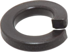 Value Collection - 1/2", 0.502" ID, 0.151" Thick Split Lock Washer - Grade 2 Spring Steel, Uncoated, 0.502" Min ID, 0.512" Max ID, 0.879" Max OD - Benchmark Tooling