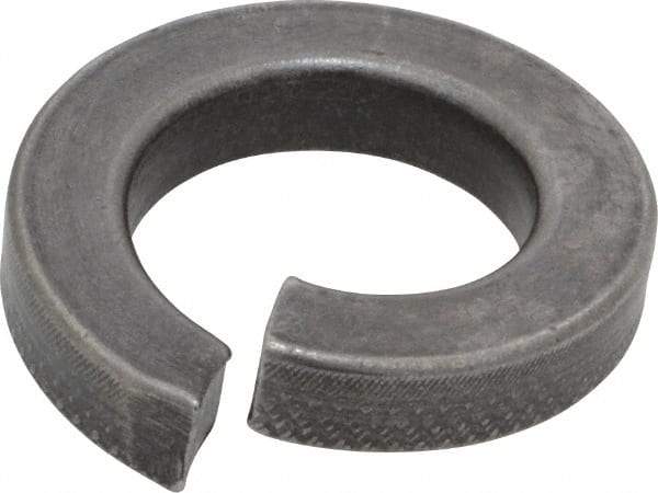 Value Collection - 1", 1.003" ID, 0.306" Thick Split Lock Washer - Grade 2 Spring Steel, Uncoated, 1.003" Min ID, 1.024" Max ID, 1.705" Max OD - Benchmark Tooling