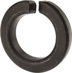 Value Collection - 1-1/2", 1.504" ID, 0.045" Thick Split Lock Washer - Grade 8 Spring Steel, Uncoated, 1.504" Min ID, 1.534" Max ID, 2.491" Max OD - Benchmark Tooling