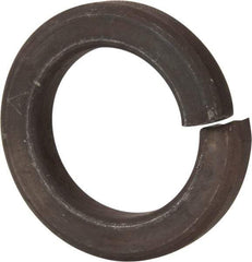 Value Collection - 2", 2.008" ID, 0.496" Thick Split Lock Washer - Grade 8 Spring Steel, Uncoated, 2.008" Min ID, 2.039" Max ID, 3.144" Max OD - Benchmark Tooling