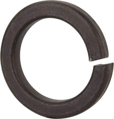 Value Collection - 2-1/2", 0.496" Thick Split Lock Washer - Grade 8 Spring Steel, Uncoated, 2.512" Min ID, 2.543" Max ID, 3.648" Max OD - Benchmark Tooling